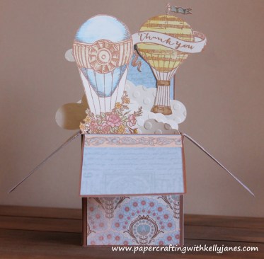 CTMH: Balloon Ride Explosion Card
