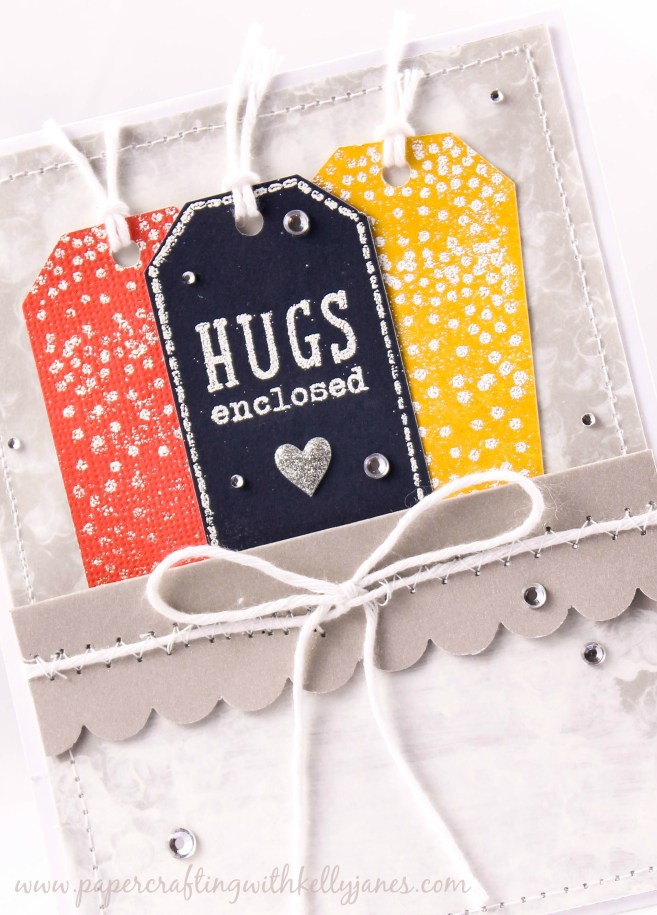 CTMH-Packages, Boxes & Tags. Mixed Media Card with a Process Video