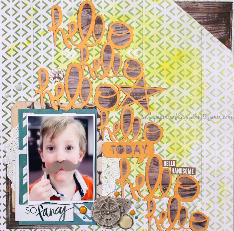 Hip Kit Club Cut File, Shimmerz Paints, Minc Frame & lots of brads!!