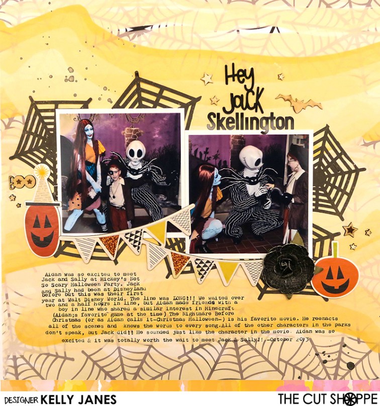The Cut Shoppe | Tangled Web Cut File, Ghost Town Digital Collection, Happy Halloween Wood Veneer