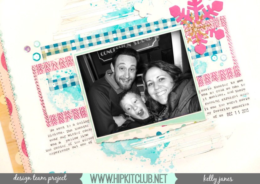 Hip Kit Club November 2016 Hip Kits | Crate Paper Snow and Cocoa & HKC Exclusives