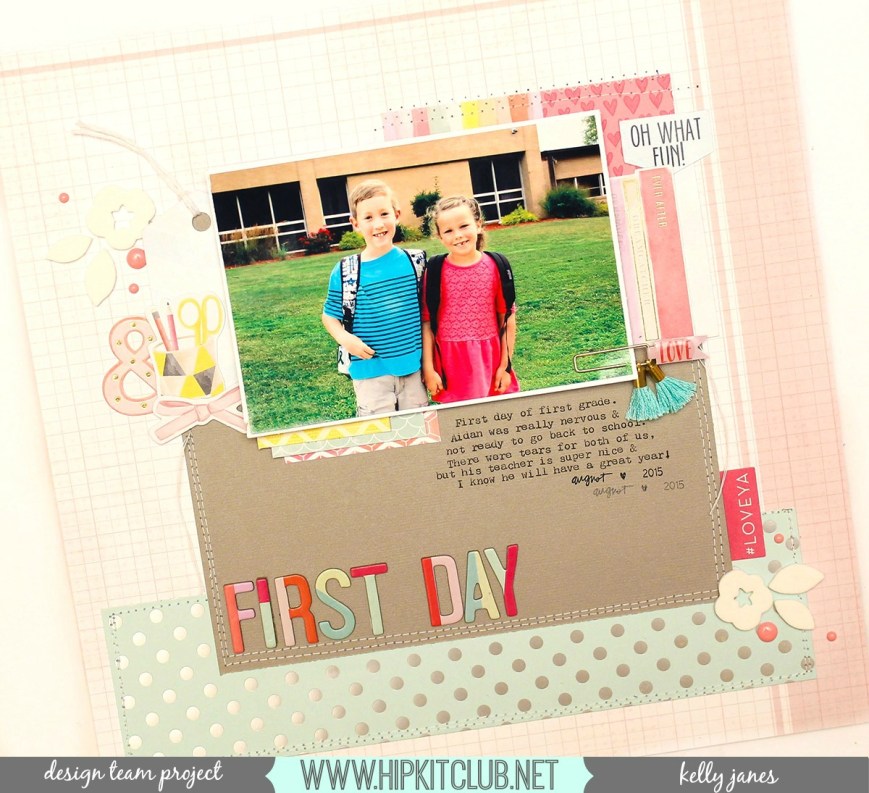 Hip Kit Club | December 2016 Kits | Pink Paislee-Take Me Away, Amy Tangerine, Maggie Holmes, HKC exclusives