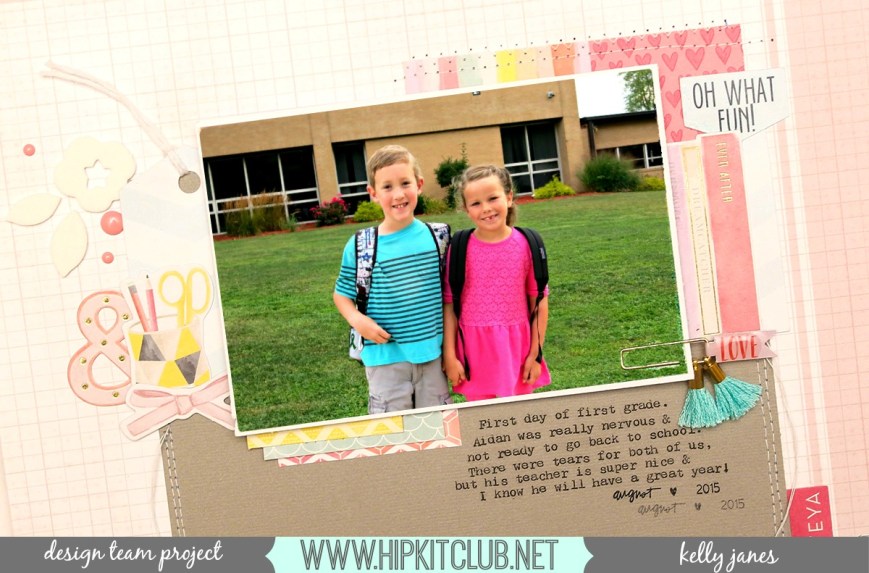 Hip Kit Club | December 2016 Kits | Pink Paislee-Take Me Away, Amy Tangerine, Maggie Holmes, HKC exclusives