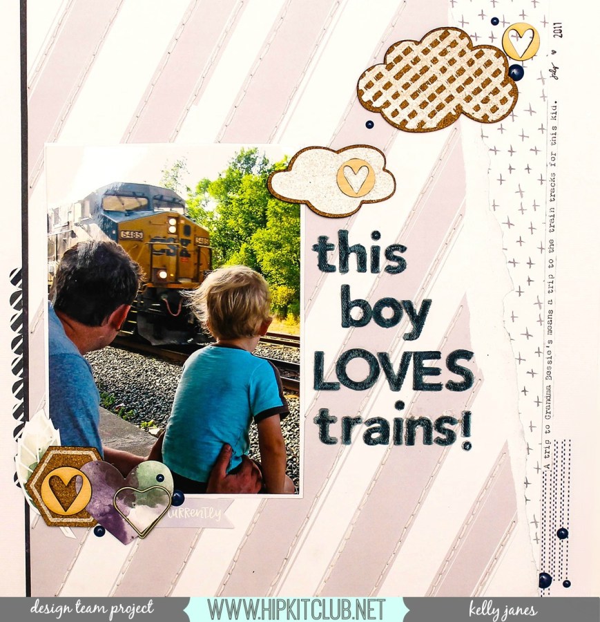 Hip Kit Club | January 2017 Kits | 1 Canoe 2-Hazelwood, HKC Exclusives, & Pink Paislee Moonstruck