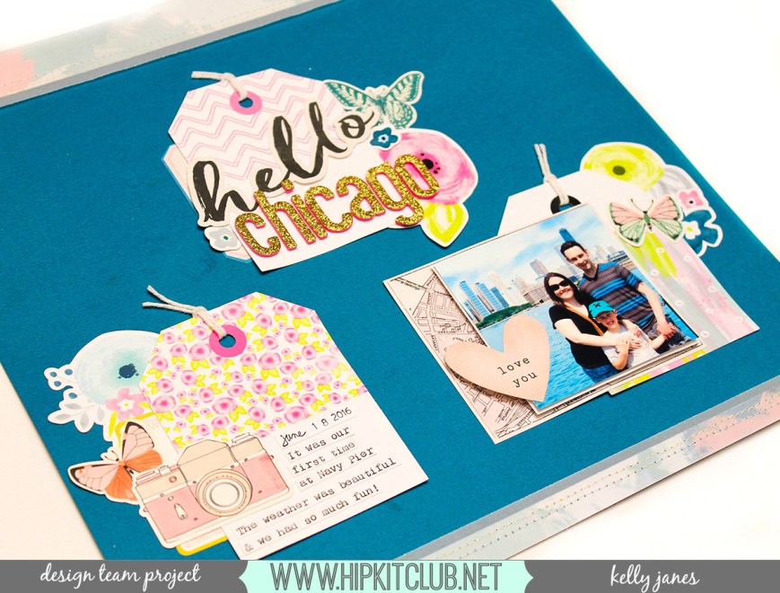 Hip Kit Club | February 2017 Kits | Maggie Holmes-Chasing Dream | Pretty Little Studio-With All My Heart