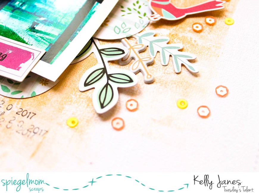 Pinkfresh Studio, Dream On, Felicity, Spiegelmom Scraps, Sequins