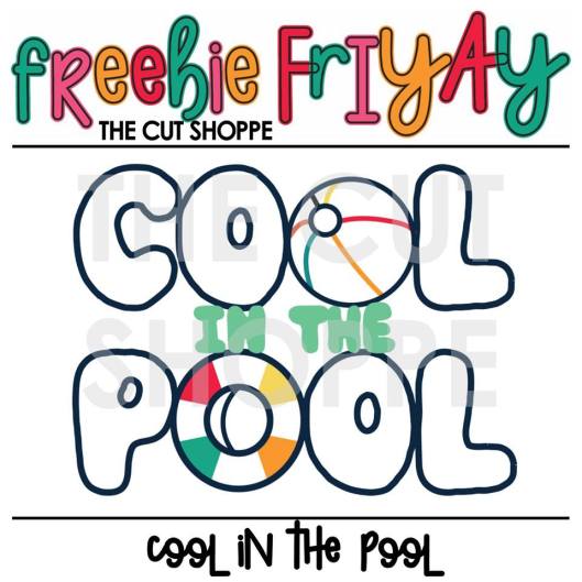 The Cut Shoppe | Freebie FriYAY Cut File.