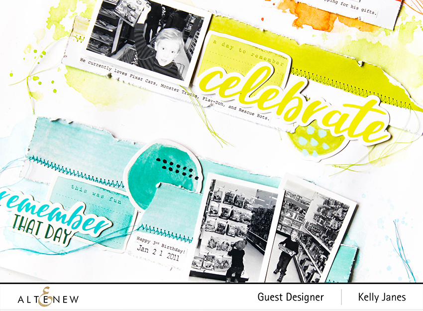 Altenew - Live Your Dream - Kelly Janes