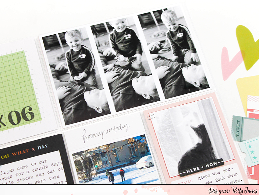 12x12 Project Life spread using the Studio Calico Documenter Kit.